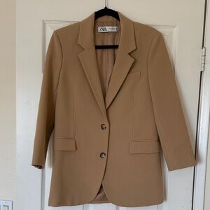 Zara Women's Camel Blazer